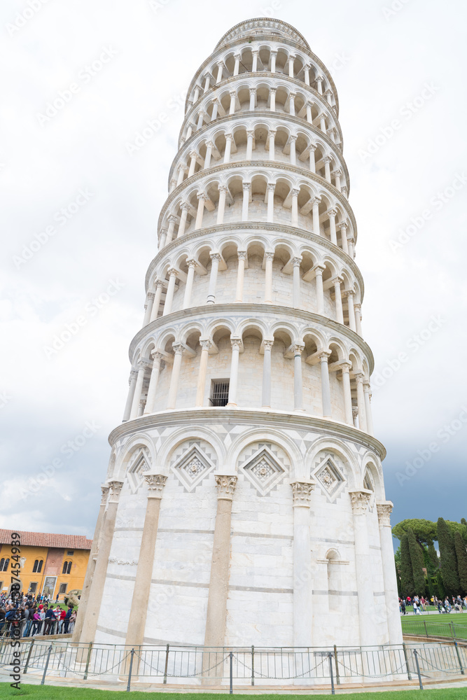 the leaning otwer of Pisa, Italy