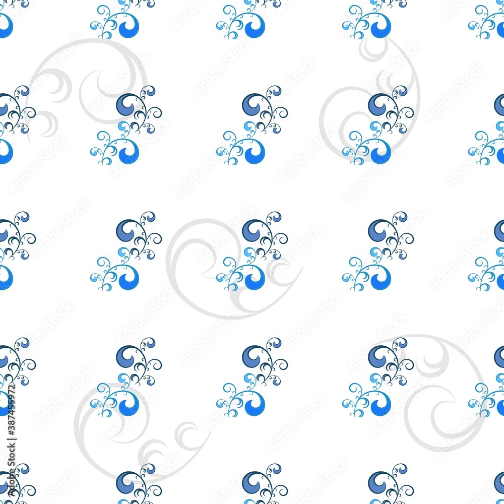 Abstract pattern for print, textiles etc. Vector