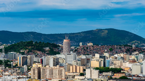 Urban daytime landscape, outdoors, of the daily life of the population of the city of Niterói, Rio de Janeiro, Brazil