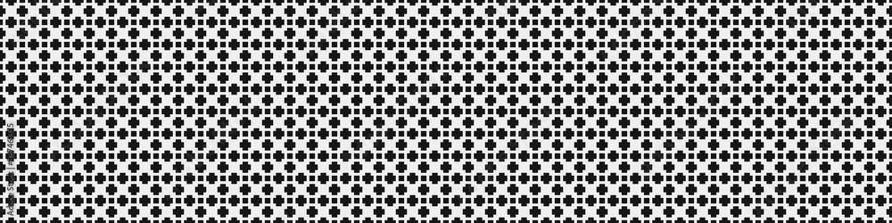 Abstract Cross Pattern Dots Logo generative computational art illustration