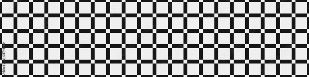 Fototapeta premium Abstract Cross Pattern Dots Logo generative computational art illustration