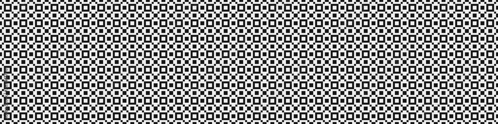 Fototapeta premium Abstract Cross Pattern Dots Logo generative computational art illustration