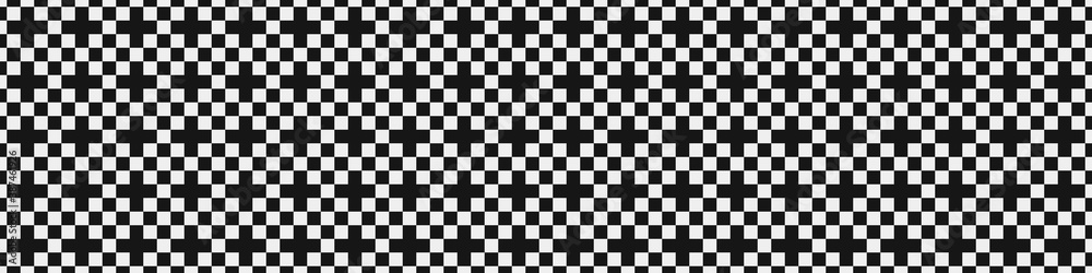 Fototapeta premium Abstract Cross Pattern Dots Logo generative computational art illustration