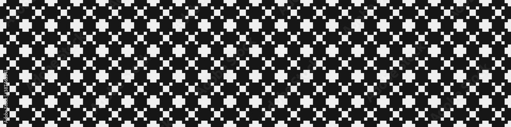 Abstract Cross Pattern Dots Logo generative computational art illustration