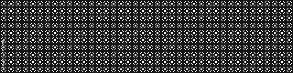 Abstract Cross Pattern Dots Logo generative computational art illustration