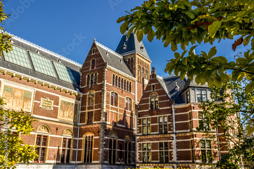 The Rijksmuseum in Amsterdam, the Netherlands. photo