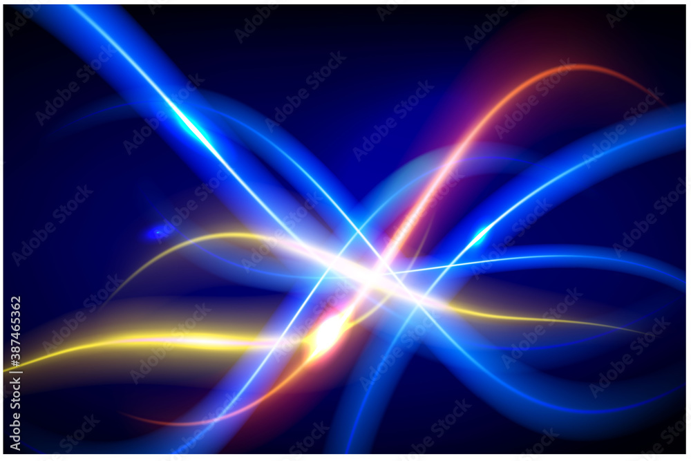 dynamic light background. polar lights concept, glowing shapes in the dark, abstract background dynamic light background. polar lights concept, glowing shapes in the dark, abstract background
