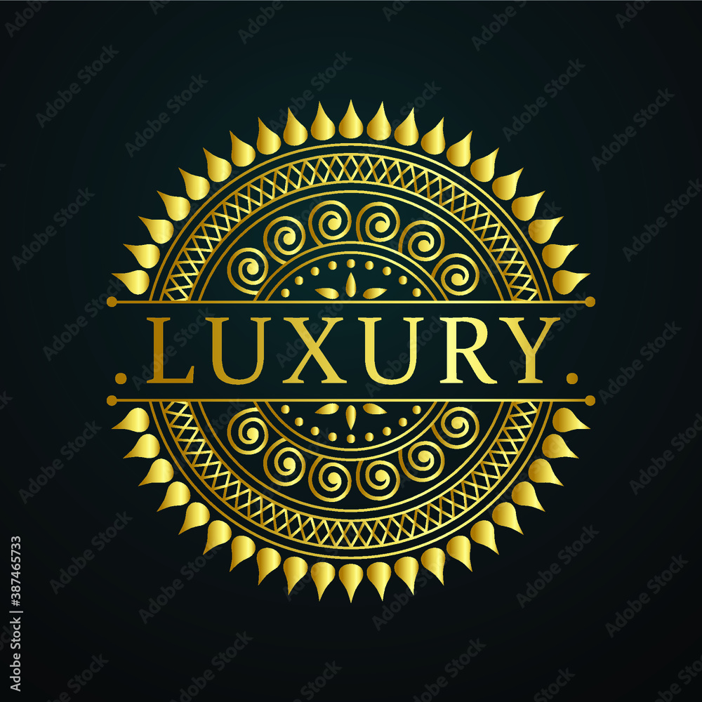 Mandala Style Luxury Logo Design 2020