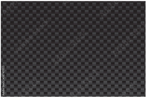 Vector black carbon fiber seamless background. Abstract cloth material wallpaper for car tuning or service. Endless web texture or page fill pattern