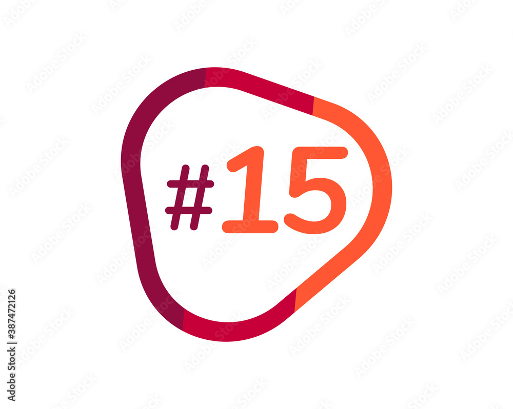Number 15 image design, 15 logos Number 15 image design, 15 logos