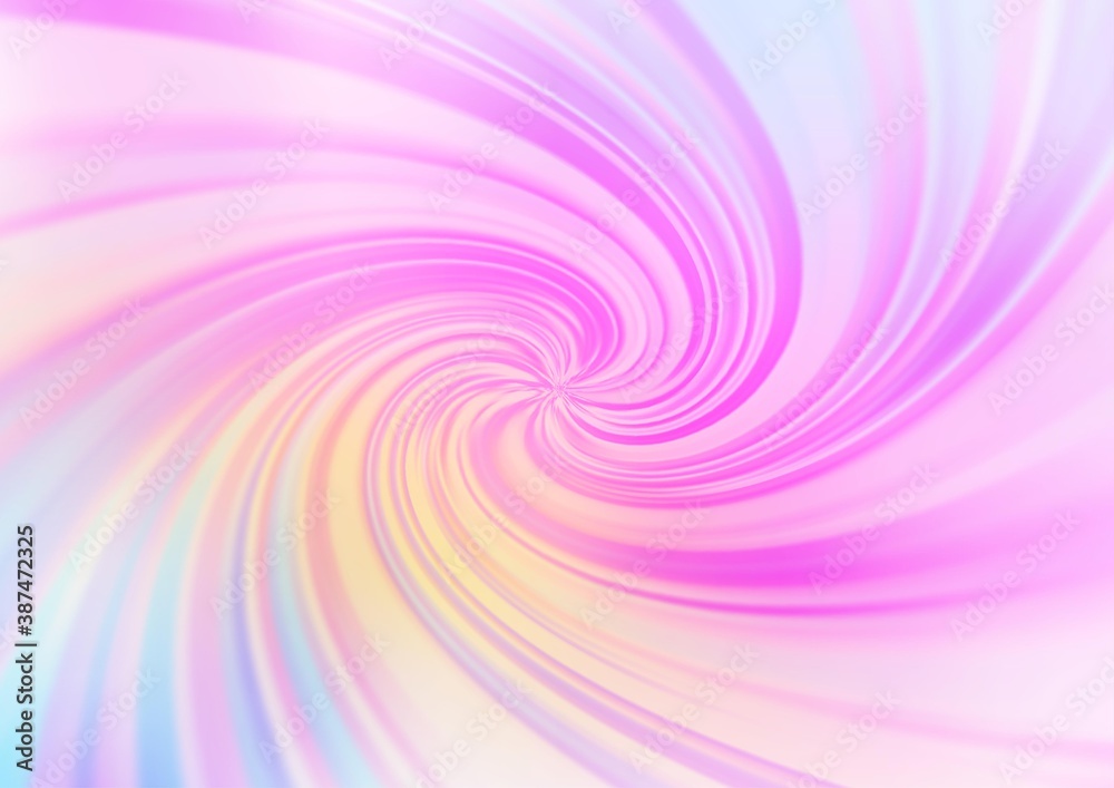Obraz premium Light Pink vector blurred bright template.