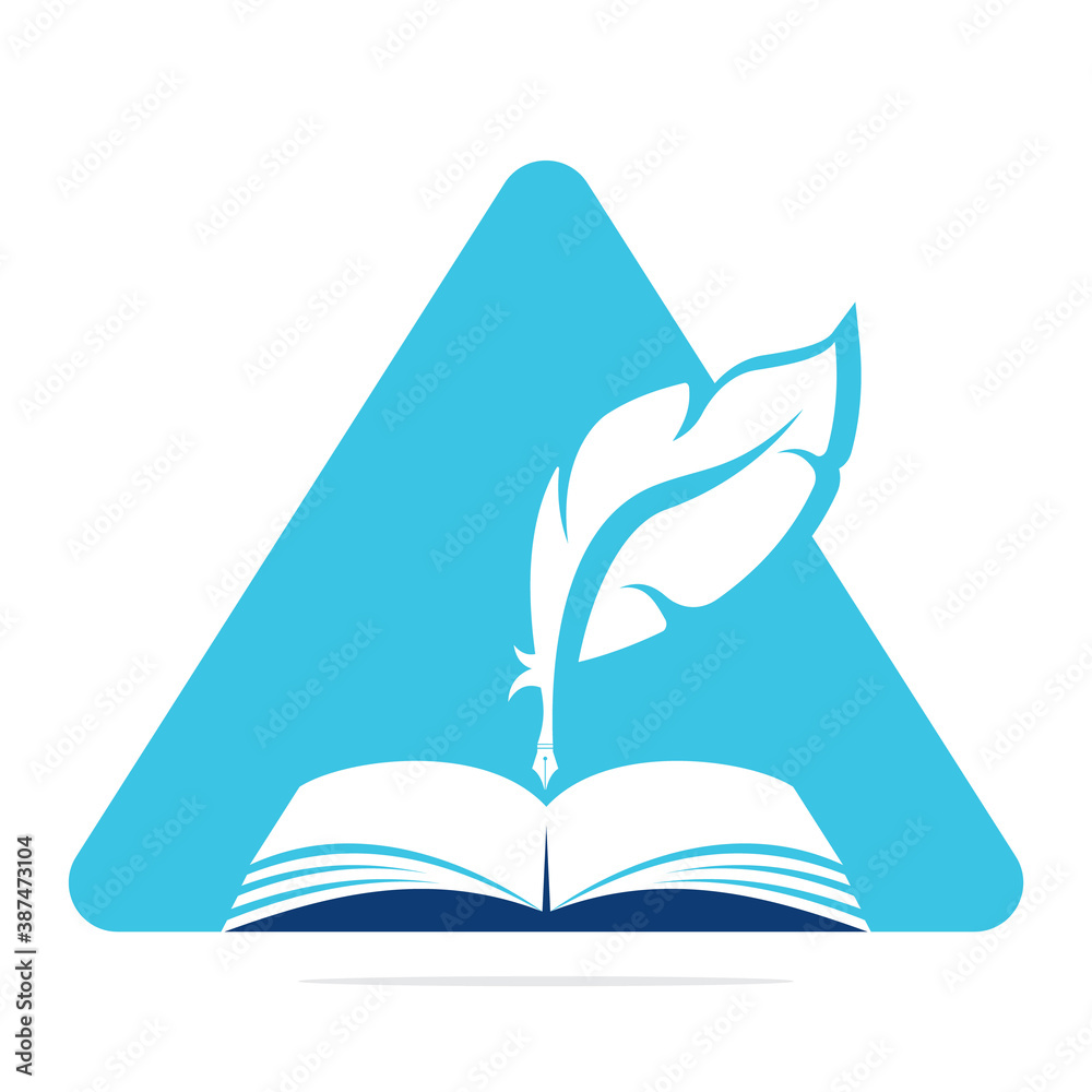 Judicial Quill Writing On Open Book. Judgment Certificate Or Police Document Vector. Education Book Quill Vector Template Design. Judicial Quill Writing On Open Book. Judgment Certificate Or Police Document Vector. Education Book Quill Vector Template Design.