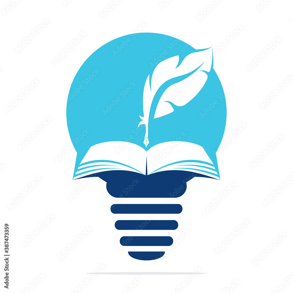Bulb Lamp Judicial Quill Writing On Open Book. Judgment Certificate Or Police Document Vector. Bright Education Book Quill Vector Template Design. Bulb Lamp Judicial Quill Writing On Open Book. Judgment Certificate Or Police Document Vector. Bright Education Book Quill Vector Template Design.