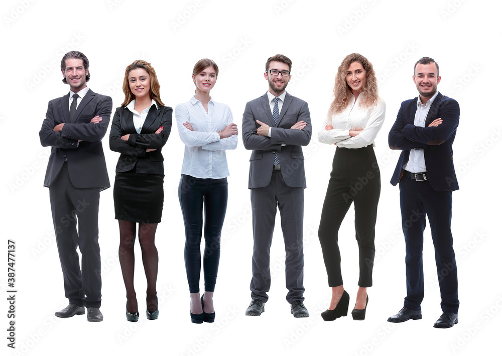 group of young successful entrepreneurs standing in a row group of young successful entrepreneurs standing in a row