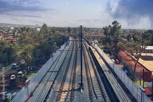 railway in the city
