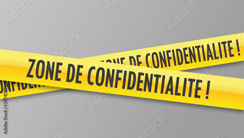 Logo zone de confidentialité.