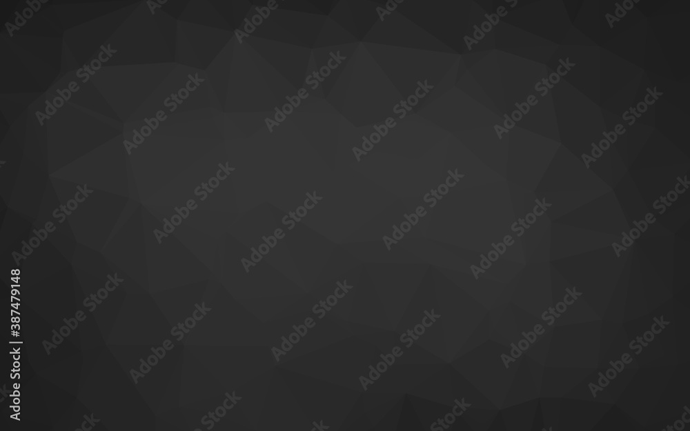 Dark Silver, Gray vector abstract mosaic backdrop. Dark Silver, Gray vector abstract mosaic backdrop.