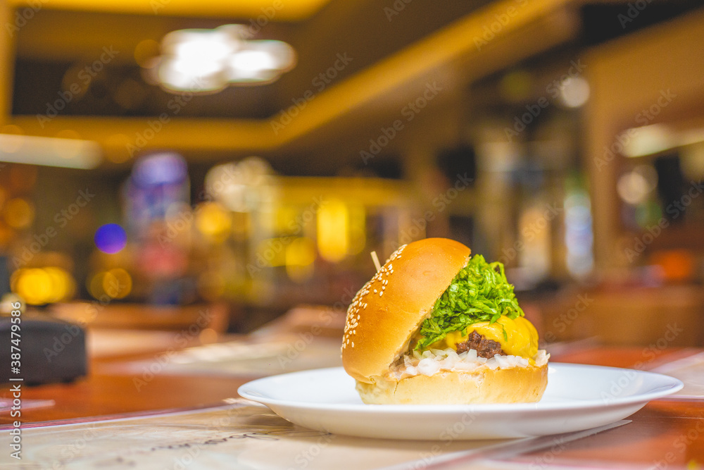 Fototapeta premium Burger 9