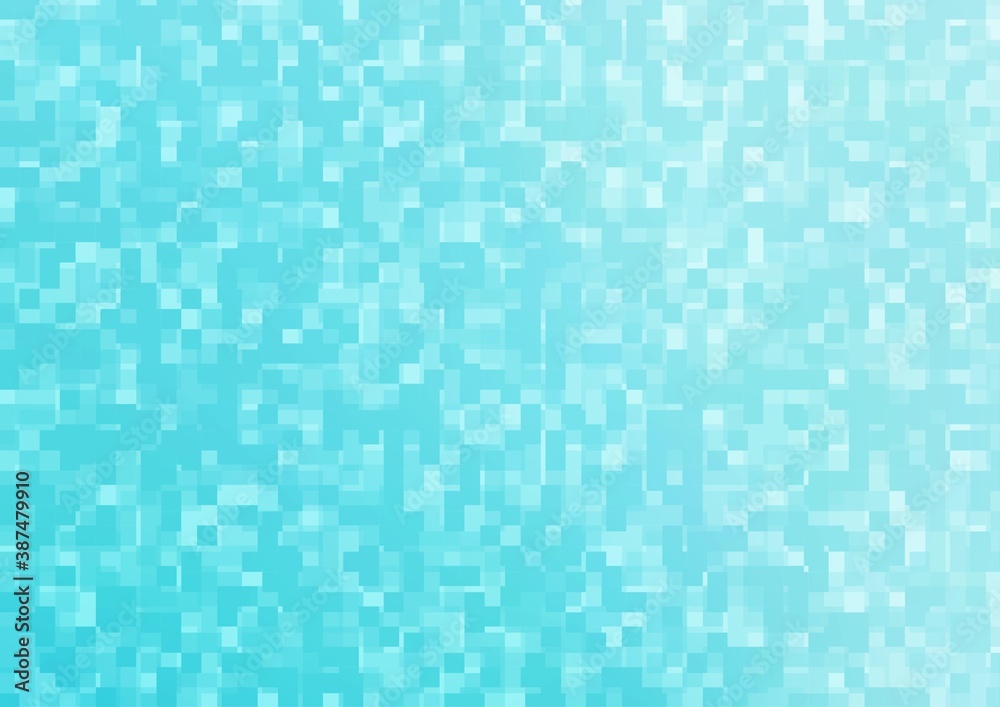 Light BLUE vector texture in rectangular style. Light BLUE vector texture in rectangular style.