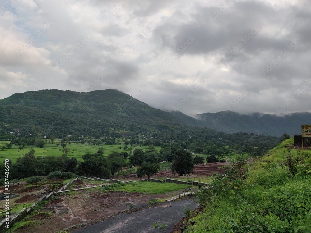 Scenic beauty on the outskirts of pune