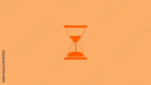 Hourglass, Sand Timer, Or Sand Clock Measuring , Time concept.