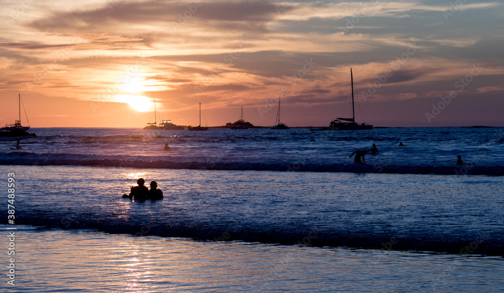 Naklejka premium Tamarindo, Costa Rica