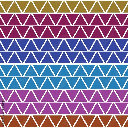 colorful abstract geometric background, triangle design vector template element