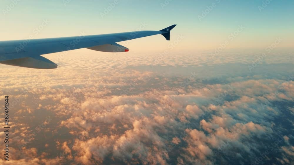 Airplane in flight Airplane in flight