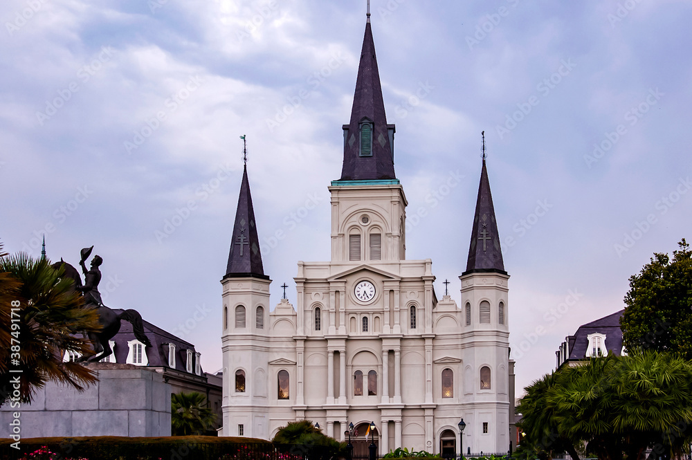 St. Louis Cathedral in New Orleans, Louisiana
