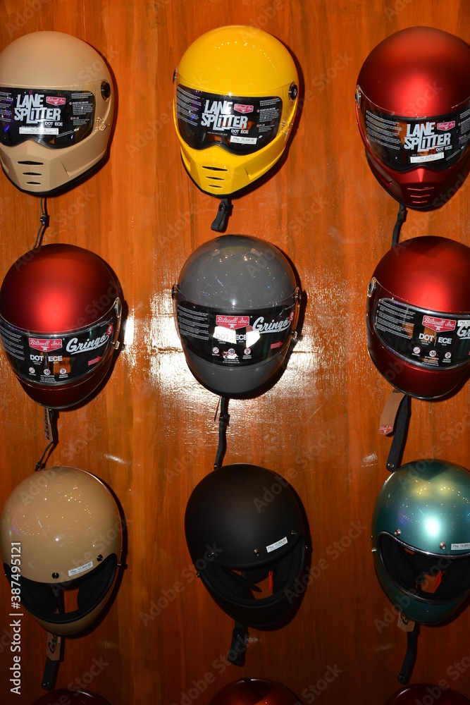helmet with lcd display in stock