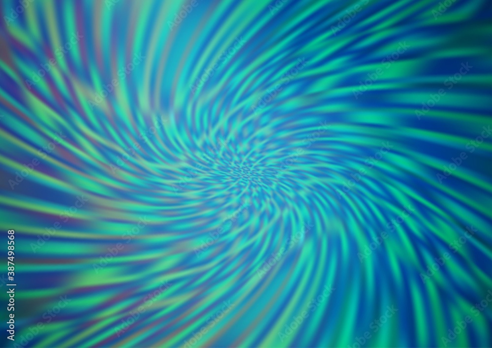 Light BLUE vector blurred background.