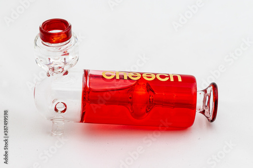 Glass Handpipe with Jell