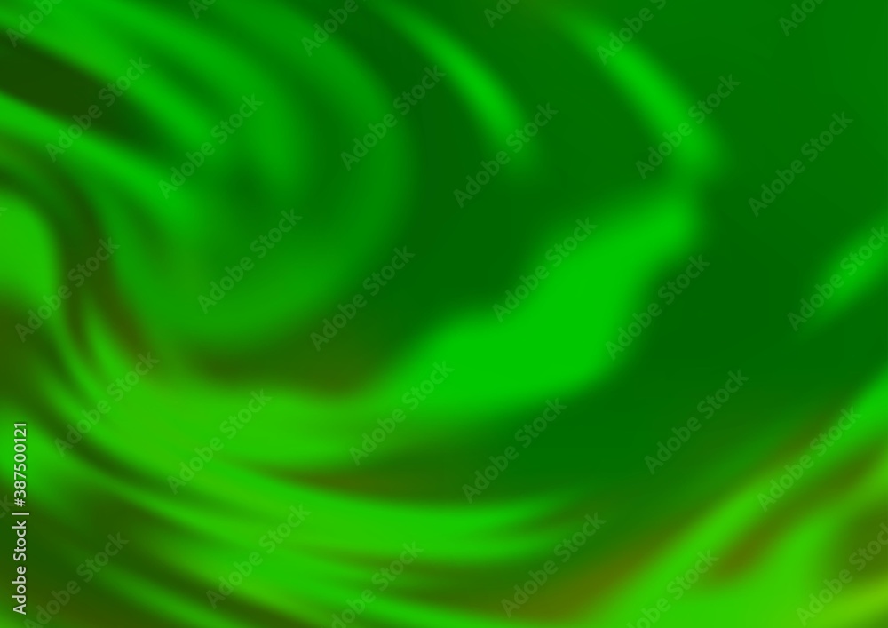 Obraz premium Light Green vector blurred bright pattern.