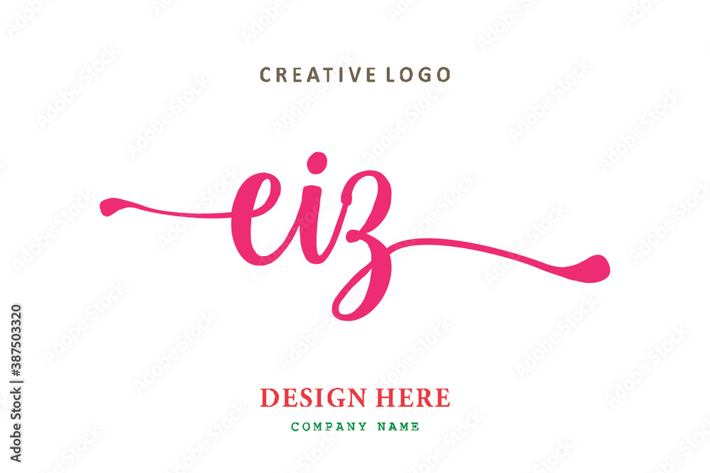 EIZfont arrangement logo is simple, easy to understand and authoritative