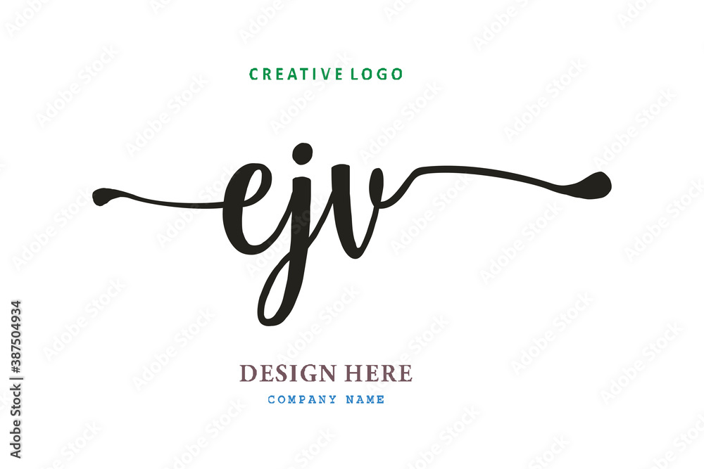 EJV font arrangement logo is simple, easy to understand and authoritative EJV font arrangement logo is simple, easy to understand and authoritative