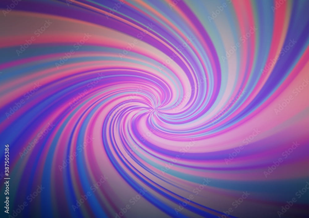 Obraz premium Light Purple vector blurred and colored template.