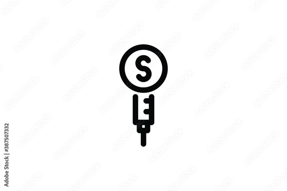 Finance Outline Icon - Investment Finance Outline Icon - Investment
