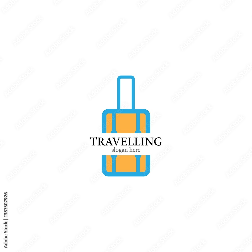 Traveling logo template Traveling logo template