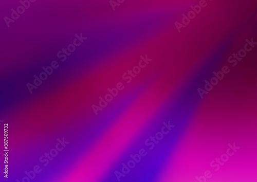 Dark Purple vector abstract blurred template.