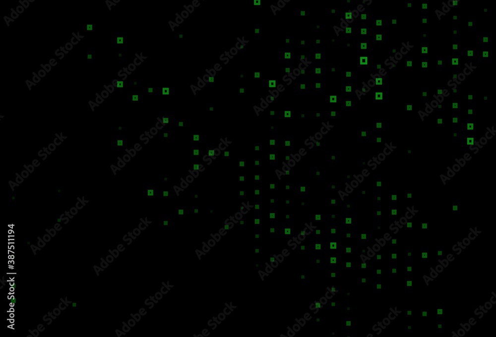 Dark Green, Yellow vector layout with lines, rectangles.