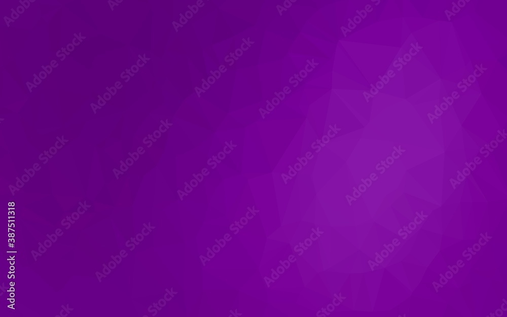 Light Purple vector polygon abstract backdrop. Light Purple vector polygon abstract backdrop.
