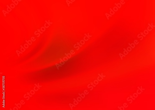 Light Green, Red vector blurred shine abstract template.