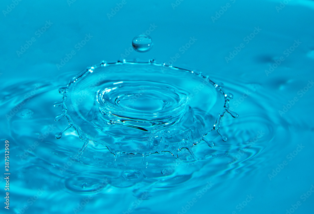 Abstract background of splash of color water, collision of colored drops, the concept art with abstract effect Abstract background of splash of color water, collision of colored drops, the concept art with abstract effect