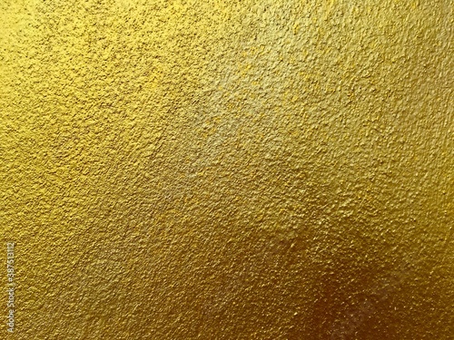 Golden texture of wall