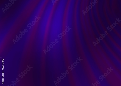 Dark Purple vector glossy bokeh pattern. © Dmitry