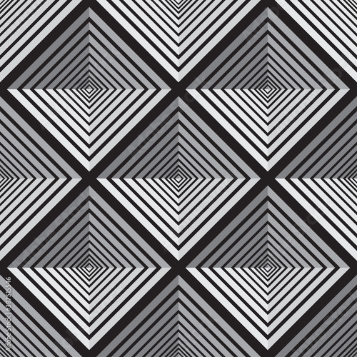 Abstract patterns seamless black and white doodle Sketch