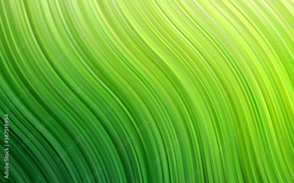 Light Green vector pattern with liquid shapes. Light Green vector pattern with liquid shapes.