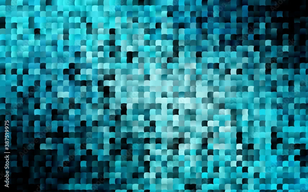 Dark BLUE vector pattern in square style. Dark BLUE vector pattern in square style.