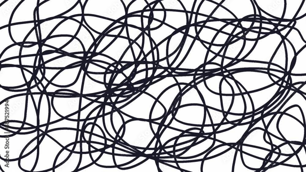 black and white abstract doodle line pattern background black and white abstract doodle line pattern background