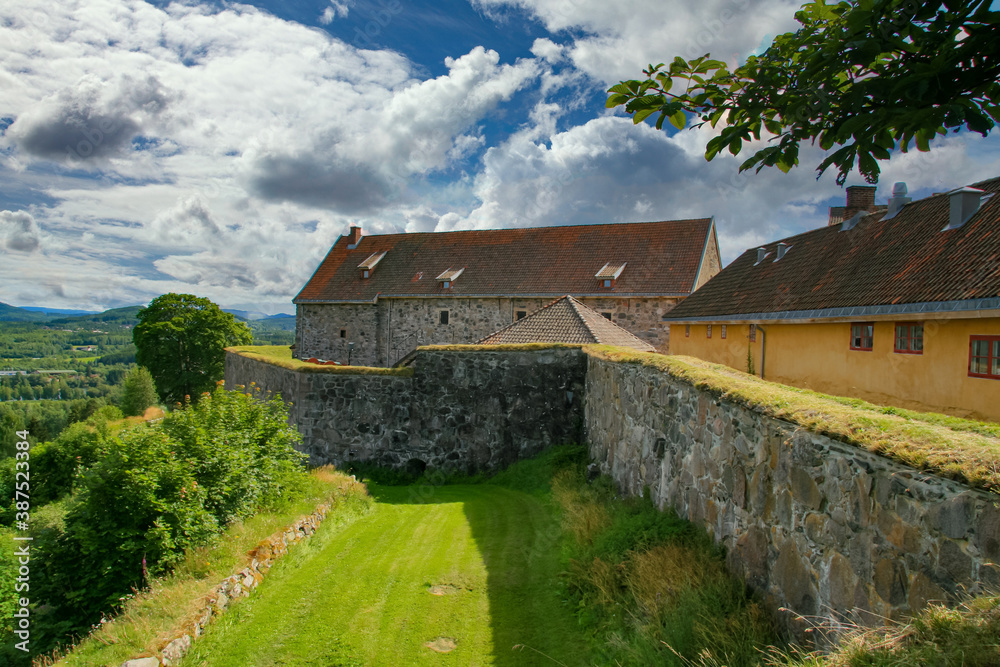 Walk on Kongsvinger Fortress - Kongsvinger fortress was built in the years from 1673 to 1784